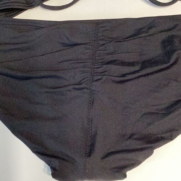 New. Vince Camuto black wrap and ruched bikini set. Normally $112 - Picture 8 of 10